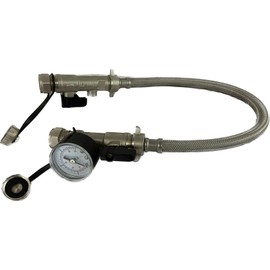 Combi Heating Part L Compliant Straight Filling Loop with Gauge & CAPS WRAS EM