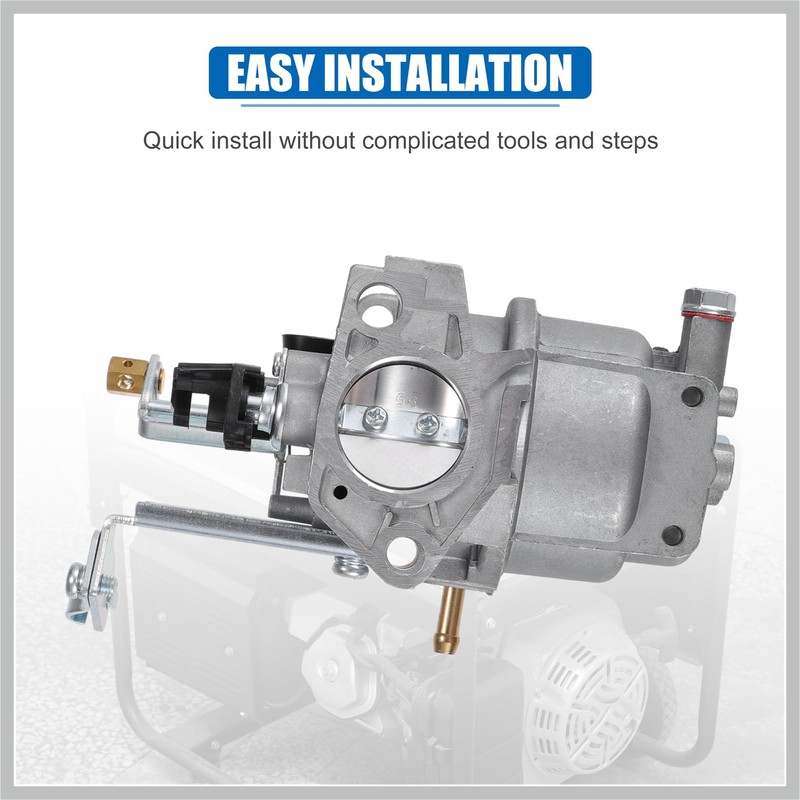 RATCHROLL Carburetor with Gasket for CAT RP6500, RP7500E, RP8000E Gas