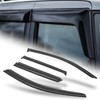 M-AUTO Outside Mount Window Visors Compatible with 92-00 Mitsubishi Montero,