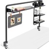 VIVO Clamp-on 50 inch Desktop Shelving System for Sit Stand