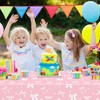 Pack of 4 Pink Bow Birthday Decorations, 130 x 220