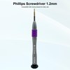Precision Phillips Screwdriver 1.2mm for Glasses Toy Phone Laptop Watch