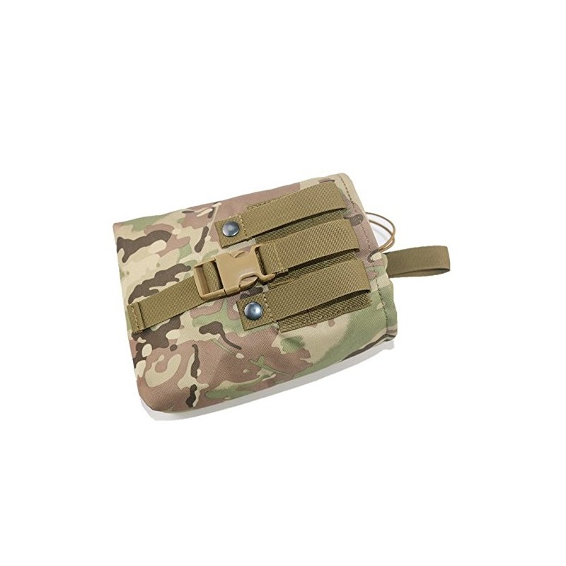 MOLLE Roll-Up Dump Pouch 600D Reinforced Nylon Belt Loop Folding