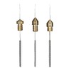 Stainless Steel 3D Printer Nozzle Cleaning Needles Kit, 0.2mm, 0.3mm,