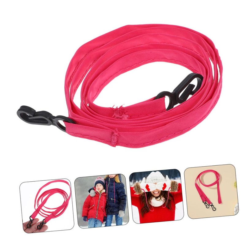 WHAMVOX Glove Lanyard Ski Glove Clips for Women Men Toddlers