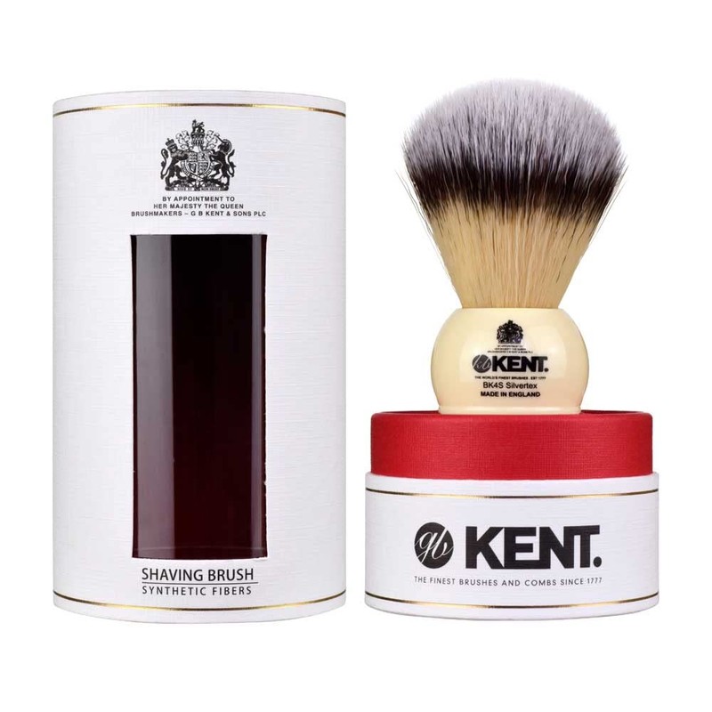 G.B.KENT Handmade Shaving Brush BK4SF British Royal Service