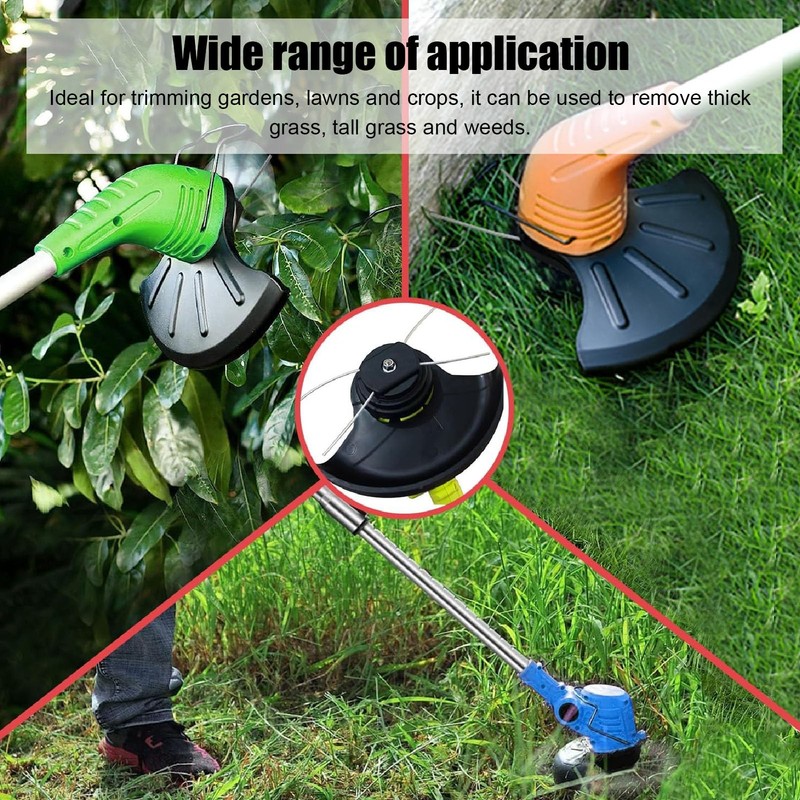10 PCS String Trimmer Head, Weed Wacker Attachments Electric Weed