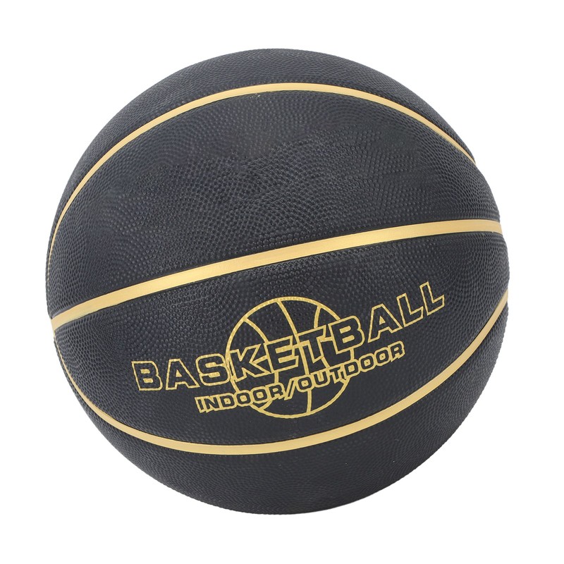 Black Basketball Training Wear Resistance Safe Large Particles Easy Grip