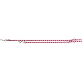 TRIXIE dog lead Cavo V-leash L–XL, 78.74 inches, ø 0.71 inches in fuchsia - adjustable leash with reflective elements - for large to very large dogs - 135911