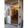 Stretchable Spider Web Halloween Decorations with Fake Spiders – Spooky