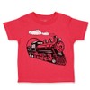Toddler T-Shirt Trains Vintage Trains Cotton Steam Locomotive Boy &
