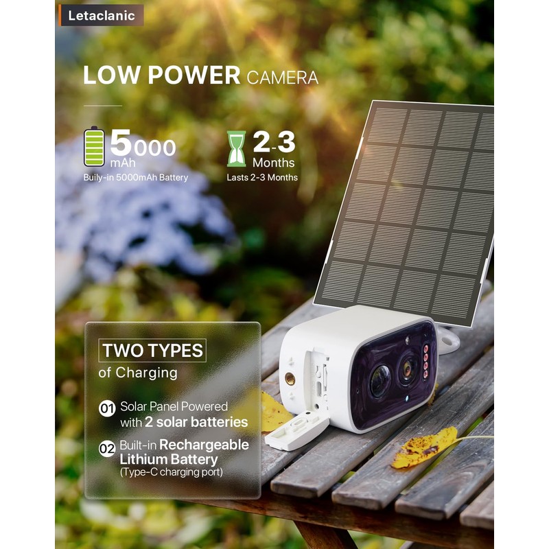Epfweits Bird House with Camera, 4MP HD Bird Houses for