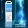 10Pcs Zirconiated Tungsten Electrodes WZ8 White Tip for AC Tig