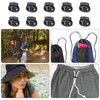 Apausvcm 10Pcs Shoe Lace Tie Locks, Plastic Elastic Cord Locks