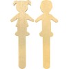 STEM Basics: People-Shaped Craft Sticks - 50 Count