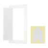 PATIKIL Access Panel for Drywall 145x295mm, 1 Set ABS Plastic
