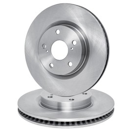 R1 Concepts Front Brake Rotor Kit |Brake Rotors| Brake Disc|fits 1987-1990 Chrysler Town & Country; Dodge Caravan, Grand Caravan; Plymouth Grand Voyager, Voyager