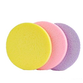 Esponja Facial Comprimida 12 Pzs Universo En Linea Lavado Facial Exfoliante Ayuda Desmaquillar Uso Diario (Rosa)