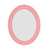 Funerom 20 x 16 inch Pink Wall Mirror Oval Bathroom