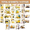 42 Sheets Make Your Own Construction Stickers Make A Face