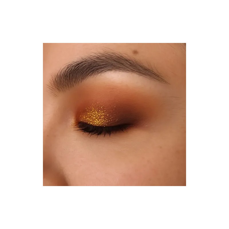 Paleta De Sombras Aguacate Cute 12 Colores, Glitter Y Espejo
