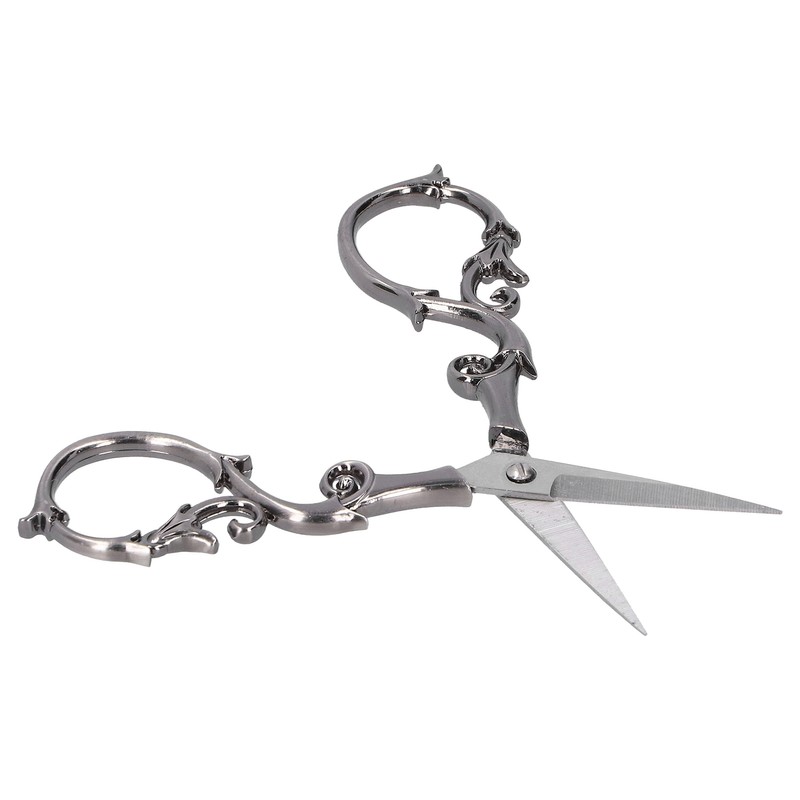 Retro Scissors Stainless Steel Gourd Shape DIY Vintage Small Embroidery