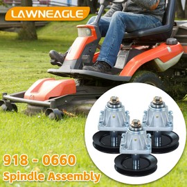 LAWNEAGLE 3 Pack 918-0625B Spindle Assembly Replaces 918-0660 618-0660 618-0625 618-0625A 618-0625B 618-0990B, 918-04137 918-04137A 618-04137 for Cub Cadet LT 1046, LT 1045, White Outdoor LT2200 Decks