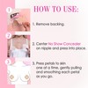 Hollywood Fashion Secrets No-Show Petal Concealers, Lightweight & Disposable Bra