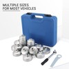 Acymner 23PCS Oil Filter Removal Cap Wrench Socket Tool Set