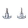 KAISH Set of 2 Stainless Steel Guitar String Guides Steel