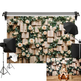 Kate 2.2x1.5m Background Book Photography Background Flower Background Paper Customizable Background