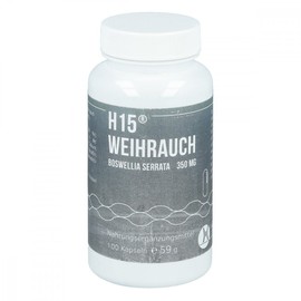 H 15 350 mg Frankincense Capsules Pack of 100