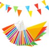 PVC Plastic Bunting Banner | Reusable 50-Metre Outdoor Buntings |