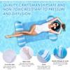 2Pcs Inflatable Pool Floats Adult Size Water Hammock,4 in 1