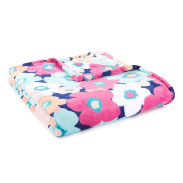 Warm and Cozy Soft Fleece Throw Blanket 60 x 50