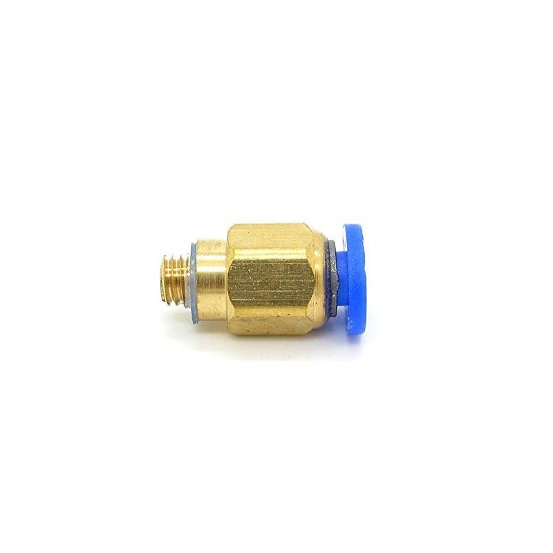 Pxyelec 4 mm to M5 Pneumatic Connectors Male Straight Quick