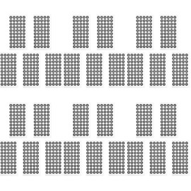 Tofficu 1500Pcs 3D Scanning Spray, 6.0 mm Marker for 3D Printer, Accurate Tracking Dots, Reference Point Markers, Diffuse Reflection for Precise Optical Tracking