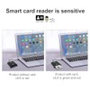 ZOWEETEK CAC Reader USB C, lector de tarjetas CAC militar,