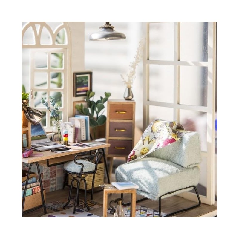 Dokurundo ® Robotime DIY Miniature House DGM Series (Soho)