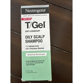 Neutrogena T/Gel Anti Dandruff Shampoo for Oily Scalp and Hair 1x 250ml
