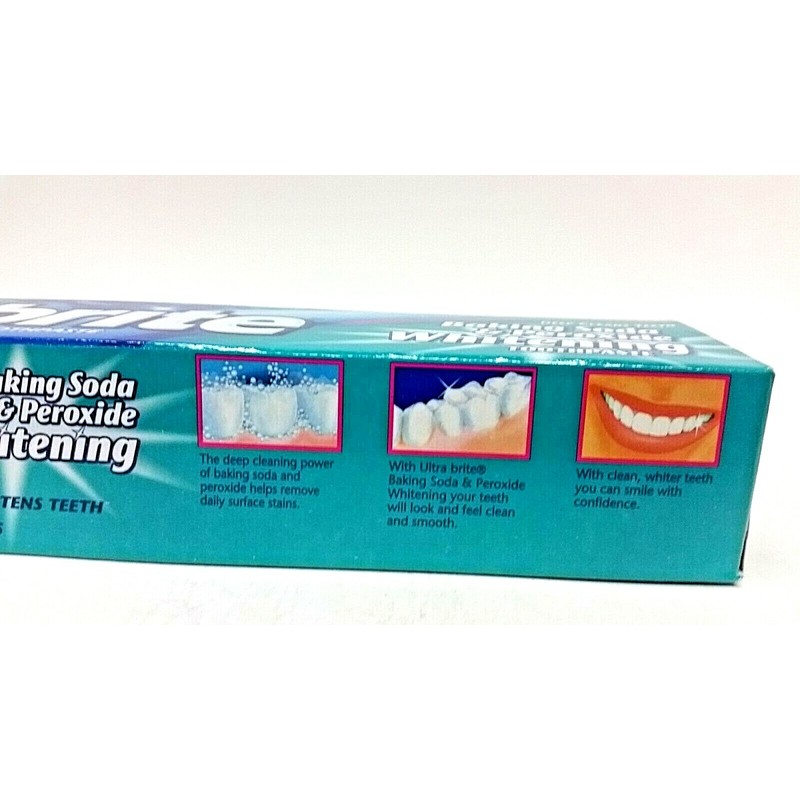 Ultra Brite lot of 12 Ultra Brite Cool Mint Toothpaste