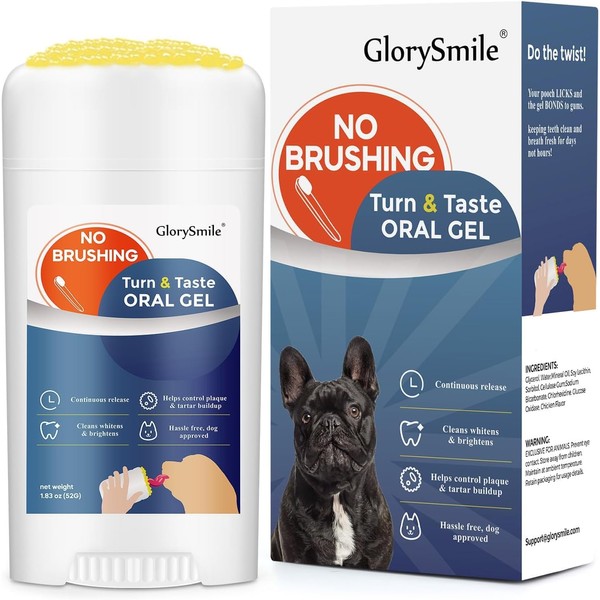 Dental Gels for Dogs, Turn & Taste Dog Toothpaste, Dog