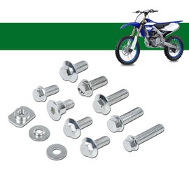 CHEDA Body Bolt Kit Compatible with Yamaha YZF 250 450 YZ250F 450F Plastic Fender YZ250F YZ450F 62 pcs
