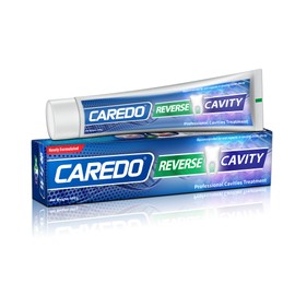 CAREDO Cavity Repair Toothpaste Cure Tooth Cavities Dental Caries Remineralizing with Hydroxyapatite Toothpaste Treatment Tooth Decay for Adults, Home School or Travel (New Flavor 100g*1), Grey White