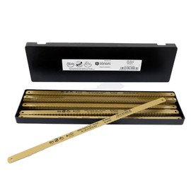Dönges Hacksaw Blade HSS Bi-Profi, One-Sided, 18 TPI 300 x 13 x 0.63 mm, Gold, Gold