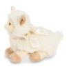 Bearington Collection Baby Baa Plush Stuffed Animal Lamb with Rattle,