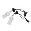 2Pcs Headlight Xenon Bulbs HID Lamp Replacement 100W 8000K H1