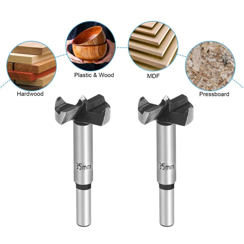 Flintronic dowel drill bits, wood drill bits, Forstner drill bits,