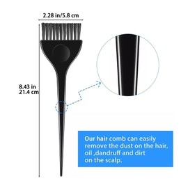 4 Pcs Multicolor Hair Dye Brush Applicator Kit, Hair Color Brush & Comb Kit, Dye Applicator for Home DIY and Salon Use