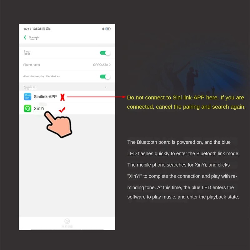 XY-C50H Bluetooth Digital Power Amplifier Module Bluetooth Digital Amplifier Board